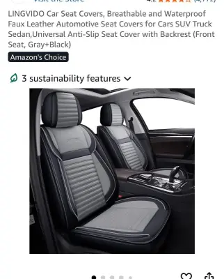 Car seat covers 2pc