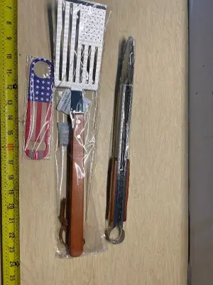 Decorative BBQ tool set