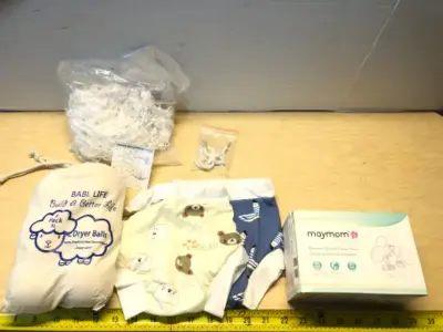 Dryer balls, baby underwear , breast pump and hammock