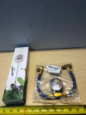 4in1 soil tester and AC refrigerant charge hose