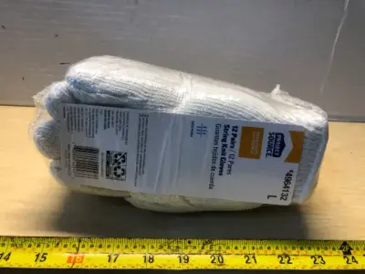 String knit gloves (12ct)