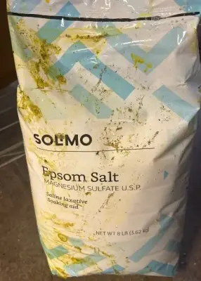 8lb bag of epsom salt