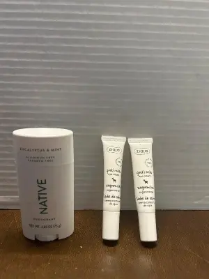 deodorant and 2 ct eye creme