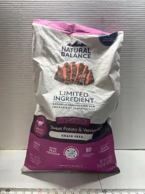 22lb natural balance adult dogs exp:04/27