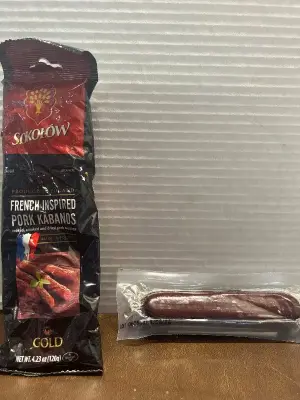 3ct french inspired pork kabanos and 1 summer sausage