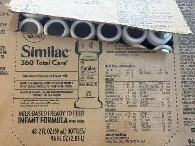 48ct 2fl oz similac 360 total care exp:11/26