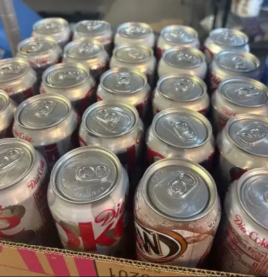 25 cans of diet coke exp 02/16/26