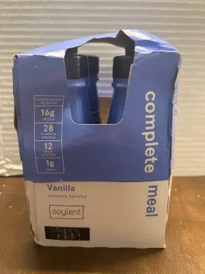 4 packs meal replacement vanilla flavor