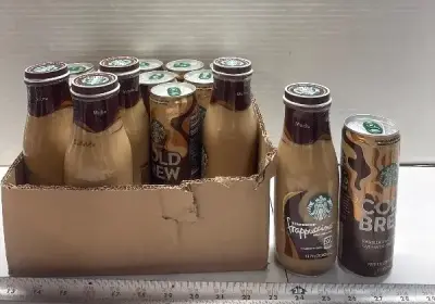 (10) Starbucks cold brew exp:01/26 (5) Starbucks coffee exp:05/26