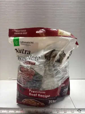 (2) Nutra complete raw freeze dried dog food exp:10/27