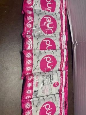 6 pack pur gum 55 piece packs