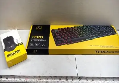 Gaming keyboard and mouse