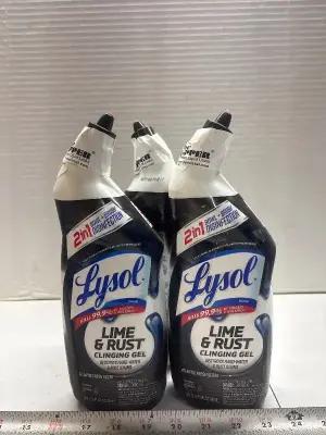 3pk Lysol lime&rust