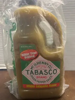 64 oz of tabasco green pepper sauce
