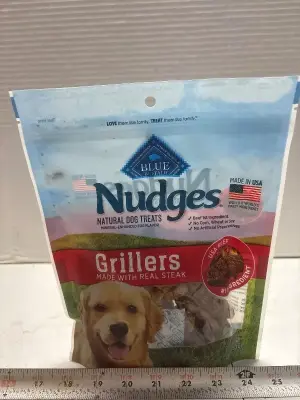 Blue buffalo grillers dog treats exp:11/26