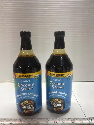 (2) 30oz coconut aminos exp:03/27