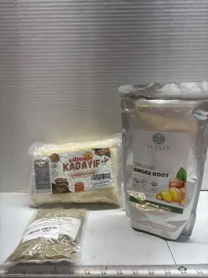 Kadayif, ginger root and Provence herbs