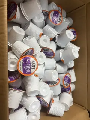 Box of Maud’s k cups medium roast