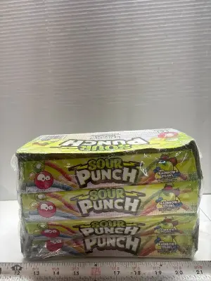 24ct sour punch rainbow straws exp:10/26