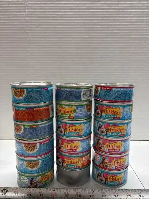 18ct friskies wet cat food exp:07/27