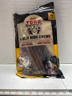 12pk bully hide chews exp:02/26