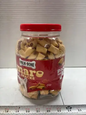 40oz Milk bone maro snacks exp:01/27