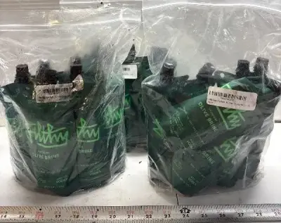 (3) 6pk olive brine for vodka exp:02/26