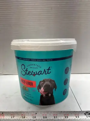 21oz Stewart beef liver treats exp:10/27