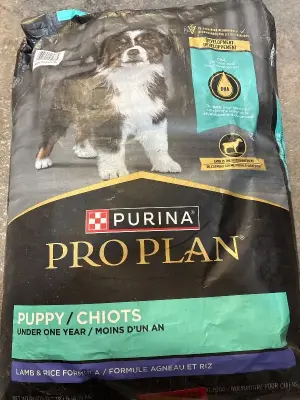 30lb Purina pro plan puppy exp:05/27
