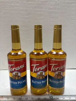 (3) Torani butter pecan syrup