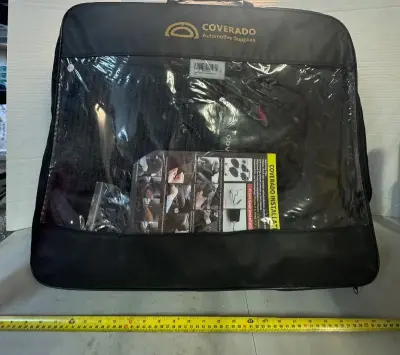 Car seat covers dark black