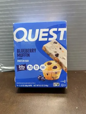 blueberry muffin flavored protein bar bb 09/13/26