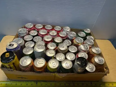 Lot of various beverages