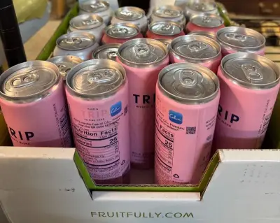 Sparkling drink, iced tea & sparkling water