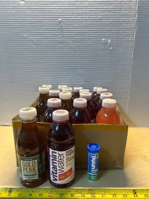 Gold peak (6ct),zero sugar vitamin water and sport hydration drinks