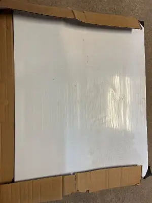 white dry erase board