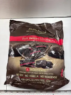 2LB Bouchard Dark Belgian Chocolate exp:08/27