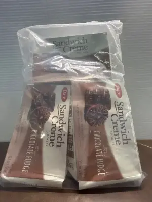 3 boxes of chocolate fudge sandwich creme cookies