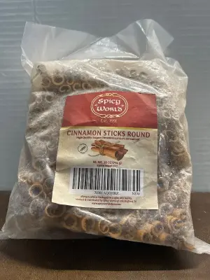 large bag of cinnamon sticks