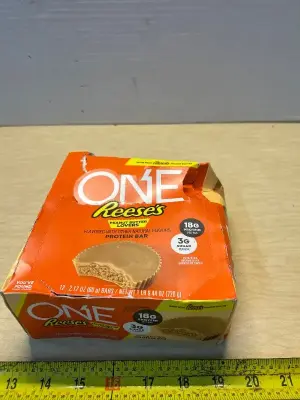 Reese’s ONE peanut butter protein bars (exp:09/2025)