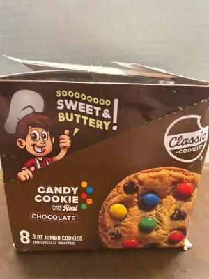 6 ct 3 oz jumbo cookies