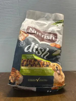 3.75 lb nutrish dog kibble