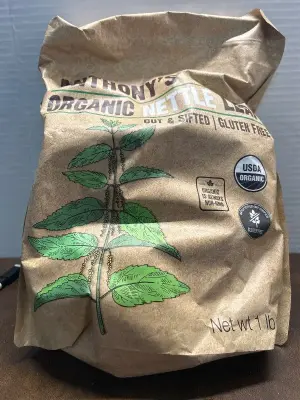 1lb of anthonys organic nettle leaf cut & sifted