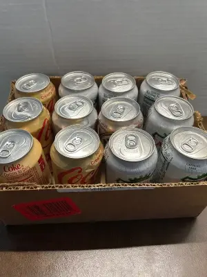 12 ct assorted canned pops