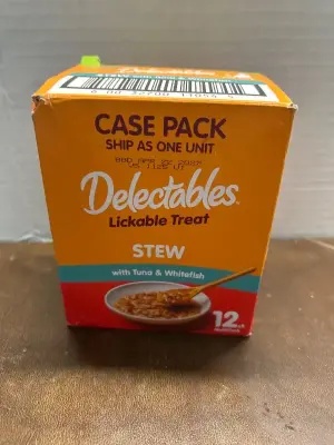delectables 12 pack lickable treat