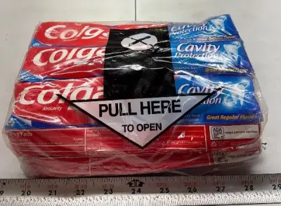 6pk Colgate toothpaste