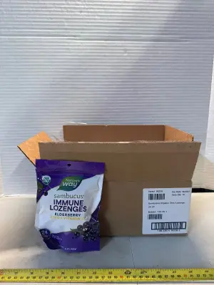Box of Sambucus immune lozenges