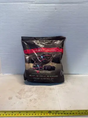 2lb Bag of Dark Belgian chocolate 8-4-27