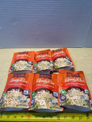 Ready rice - long white grain (6ct)(exp:06/26)