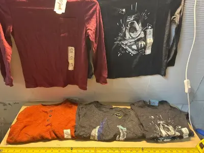 Boys Long sleeve t shirts (6ct)(XS)